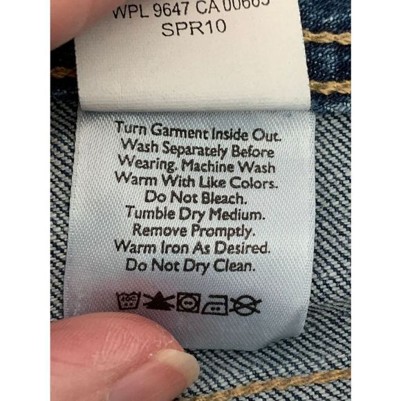 Eddie Bower High Rise Straight Leg Medium Wash Classic Fit Jeans 6 - Picture 8 of 10